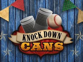 Knock Down Cans